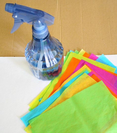 Tissue Art, Tissue Paper Painting, Invitation To Create, Tissue Paper Craft, Tissue Paper Art, Tissue Paper Crafts, Art Invitation, Camping Art, Reggio Emilia