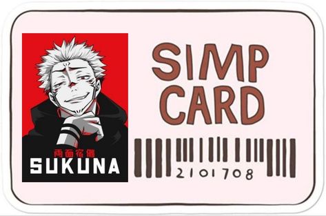 Sukuna Heart, Simp Card, Jjk Stickers Printable, Sukuna Sticker, Sukuna Sticker Printable, Smash Or Pass, Slayer Meme, Heart Sign, Sketchbook Pages