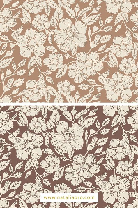 Islamic Design Pattern, Pastel Brown, Monochrome Pattern, Monochrome Design, Islamic Design, Brown Shades, Vintage Ornaments, Fall Foliage, Design Portfolio