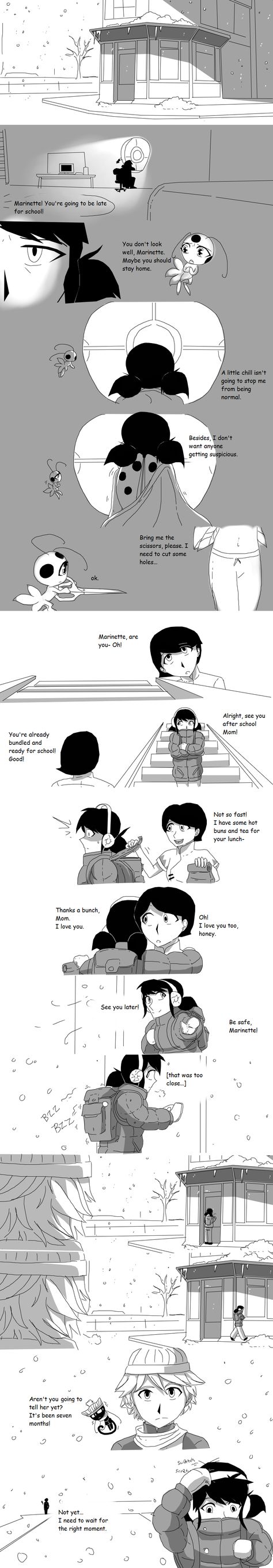 Buggy situation 1 by Ipku Buggy Situation, Miraculous Comics, Ladybug Und Cat Noir, Mlb Comics, Ladybug Funny, Memes In Real Life, Whoop Whoop, Miraculous Ladybug Memes, Ladybug Anime