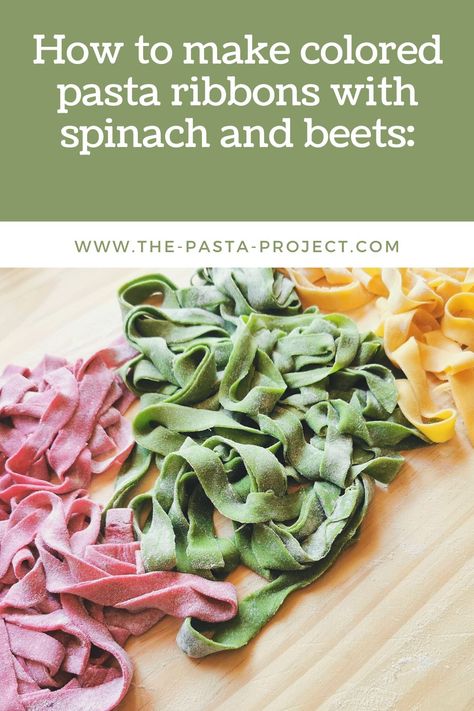 How to Make Colored Pasta at Home – The Pasta Project Colored Pasta Recipes, Pasta Recipes With Ricotta, Ricotta Cheese Pasta, Potato Rice Recipes, Recipes With Ricotta Cheese, Recipes With Ricotta, Fresh Pasta Salad, Healthy Pasta Recipes Vegetarian, Italian Vegetarian Recipes