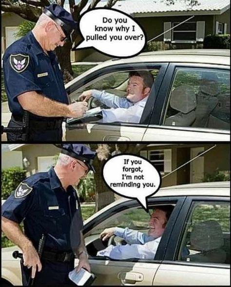 Dad Jokes Hilarious, Cops Humor, Memes For Him, Witty Jokes, Old Lady Humor, Barbie Funny, Police Humor, Hilarious Pictures, Jokes Hilarious