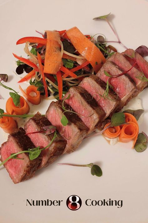 Unveiling the secrets of culinary brilliance. Perfect sirloin steak recipe with carrot ribbons and young greens. Dive into the world of cooking steak at home. #sirloin #sirloinsteak #steak #steaktime #steakdinner #striploin #recipes #recipeideas #recipeshare #recipeoftheday #recipeinspiration #cooking #cookingathome #cookingtips #cookingtime #dinner #dinnertime #dinnerideas #dinnerrecipes #maincourse #beef #beefsteak Sirloin Steak Recipe, Carrot Ribbons, Steak Times, Striploin Steak, Steak At Home, Sirloin Steak Recipes, Cooking Steak, Sirloin Steak, Gourmet Cooking