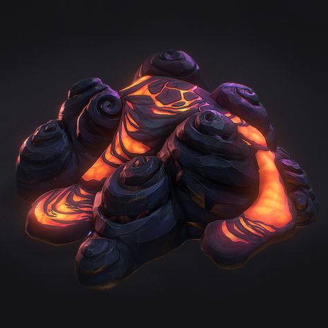 ArtStation - Lava Rocks Molten Lava, Rock Textures, Volcanic Stone, Fantasy Homes, Volcanic Rock, Doodle Art Designs, Lava Rock, Environment Concept Art, Art Drawings Sketches Simple