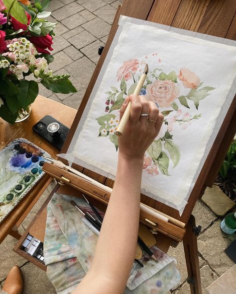 An In-Person Floral Watercolor Workshop is finally happening (for the first time in nearly 6 years!) ‼️ I cannot WAIT to paint with a few of you in the flesh, here in my home town next month! The date is Saturday, June 29th, and it will be at the beautiful @mananabotanicals space in historic Old Town. (Hot tip, if you want a discount code: be sure to join me for any of the paid tiers on Patreon — I just shared a $50 discount code! ♥️) We will be working on some watercolor techniques together... Watercolor Artist Aesthetic, Ceramic Watercolor Palette, Sell Paintings, Watercolor Workshop, Selling Paintings, Watercolor Palette, 2025 Vision, Watercolor Techniques, In The Flesh