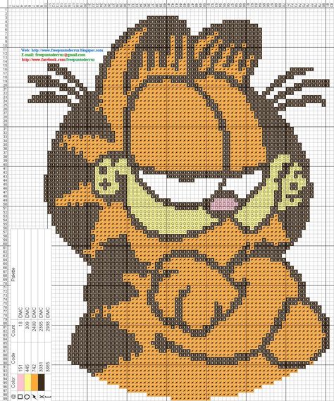 Cross-stitch Garfield...    https://www.facebook.com/bordarpontocruz