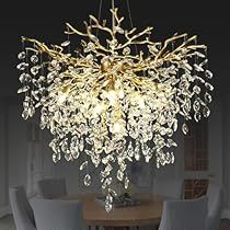 Entryway Luxury, Chandeliers For Kitchen, Gold Tree Branches, Chandelier For Dining Room, Foyer Entryway, Chandelier Modern, Modern Chandeliers, Hanging Chandelier, Gold Tree