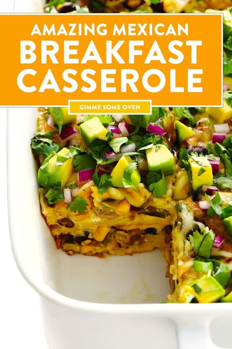 Enchilada Healthy, Chorizo Eggs, Casserole Mexican, Mexican Breakfast Casserole, Make Ahead Breakfast Casserole, Breakfast Casserole Recipe, Hashbrown Casserole, Mexican Breakfast Recipes, Mexican Breakfast