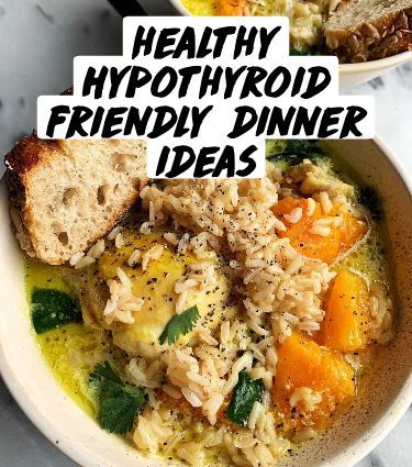 Need some hypothyroid friendly dinner ideas? See 10 recipes that will help keep your thyroid functioning at 100%. All of these recipes are gluten-free. Hypothyroid Dinner Recipes, Hypothyroid Recipes Meals, Tryglicerides Diet Recipes, Recipes For Hypothyroid, Hypothyroid Diet Recipes, Thyroid Friendly Recipes, Hypothyroid Diet Meal Plan, Hypothyroid Recipes, Thyroid Meal Plan