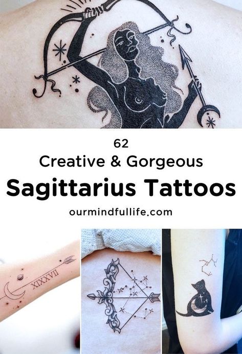 Sagaterious Zodiac Tattoos, Couple Zodiac Signs Tattoo, Sagittarius Mini Tattoo, Sagittarius And Pisces Tattoo Together, Pisces And Sagittarius Tattoo Combined, Feminine Sagittarius Tattoo, Sagittarius Star Tattoo, Zodiac Sign Tattoos Sagittarius, Saggitarius Tattoo Woman Sagittarius