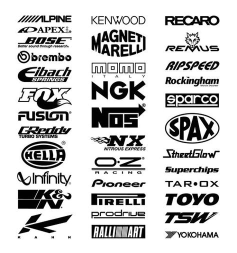 I will create professio Car Sponsor Stickers, Car Sticker Design Graphics, Rakel Sablon, Car Sticker Ideas, Kawaii Culture, Gfx Design, Jdm Stickers, Car Sticker Design, Text Logo Design