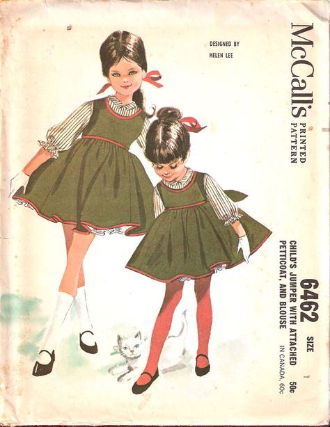 McCall's 6462 | Vintage Sewing Patterns | Fandom Vintage Sketches, Helen Lee, Vintage Clothes Patterns, Blouse Sewing Pattern, 60s Patterns, Vintage Childrens Clothing, Blouse Sewing, Patron Vintage, Vintage Kids Clothes