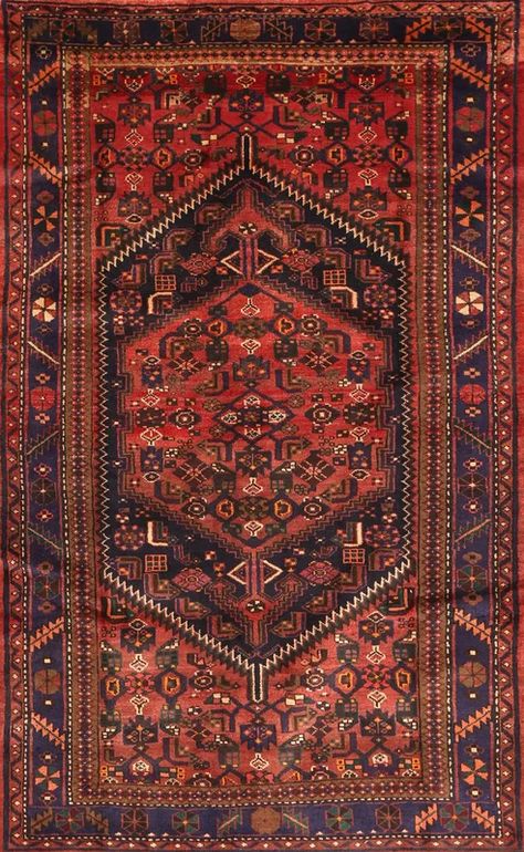 Bungalow Rose Dagh Oriental Red/Black Area Rug | Wayfair Brown Persian Rug, Heriz Rug, Heriz Rugs, Red Violet, Rug Geometric, Brown Living Room, Black Area Rugs, Persian Area Rugs, Luxury Rug