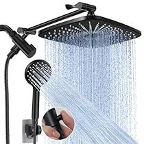 High Pressure Shower Head, Luxurious Showers, Dual Shower Heads, Rainfall Shower Head, Handheld Shower Head, Rainfall Shower, Ceiling Fan In Kitchen, Rain Shower Head, Water Spray