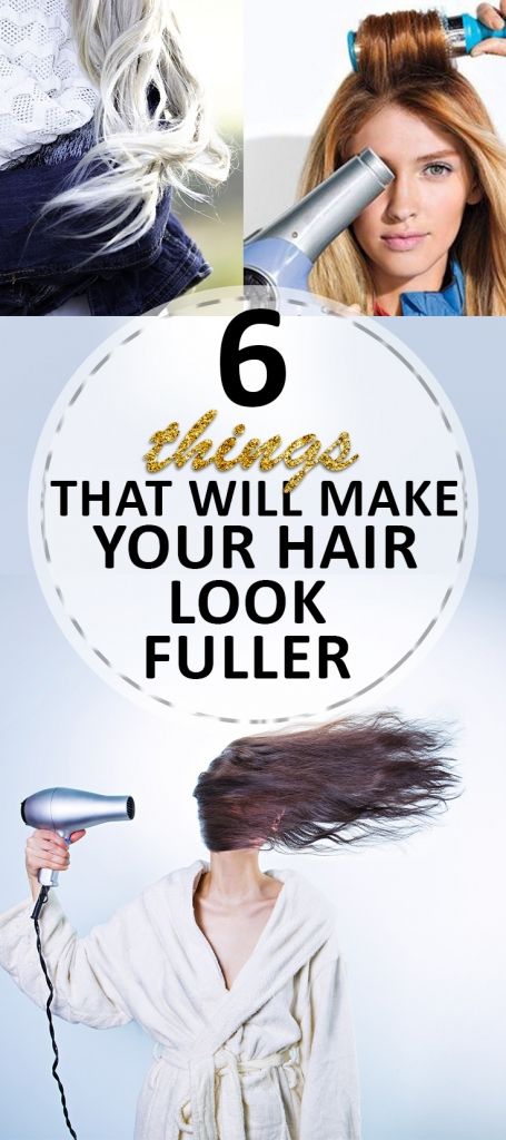 6 Things That Will Make Your Hair Look Fuller Hair Advice, Full Hair, Fuller Hair, My Fashion, Hair Today, How To Make Hair, Curly Hair Styles Naturally, How To Make Your, Naturally Curly