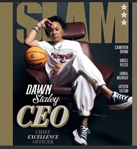 Dawn Staley, Sydney Mclaughlin, Slam Magazine, Sports Coach, Jayson Tatum, Basketball Coach, Student Athlete, Basketball Girls, Basketball Pictures