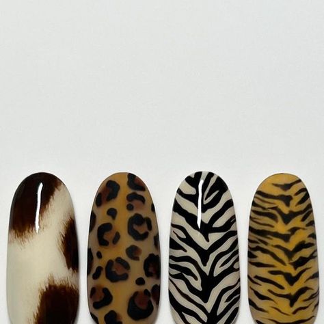 Le Manoir™ on Instagram: "We’ve been into animal prints lately 🐆🦓🐄  Tutorial coming soon!  Using @gelcare.official  —  Nous sommes dans les imprimés d’animaux ces derniers temps 🐆🦓🐄  Tutoriel à venir!  Utilisant de @gelcare.official" Print Nails, Animal Nails, Animal Print Nails, Animal Prints, Nail Inspo, Coming Soon, Animal Print, Nail Art, Nails