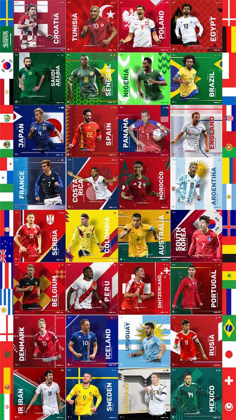 FIFA WORLD CUP RUSIA 2018 - LOWPOLY POSTER COLLECTION on Behance Champions League Poster, Fifa World Cups, Soccer World Cup, Single Video, Russia World Cup, Cr7 Messi, Word Cup, World Cup Russia 2018, Lionel Messi Wallpapers