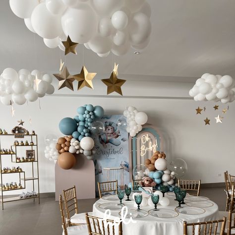 Cloud Theme Backdrop, Dream Theme Baby Shower Ideas, Baby Shower Star Theme, Celestial Baby Shower Ideas, Twinkle Little Star Baby Shower Ideas, Moon Baby Shower Theme, Cloud Baby Shower Theme, Moon Stars Baby Shower, Twinkle Twinkle Baby Shower