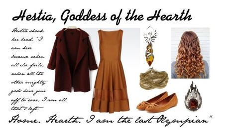 "Greek Goddess Hestia" by ariettachasseur ❤ liked on Polyvore featuring Emporio… Hestia Inspired Outfit, Hestia Goddess Aesthetic, Goddess Aesthetic Outfit, Greek Goddess Hestia, Hestia Aesthetic, Goddess Hestia, Hestia Goddess, Goddess Of The Hearth, Goddess Aesthetic