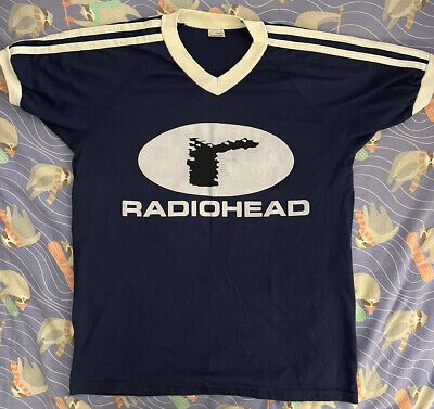 Vintage Radiohead Autographed Signed Ringer Jersey Shirt 1995 Thom Yorke L RARE! | eBay