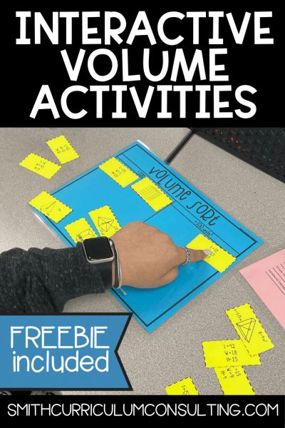 Volume Activities, High School Math Lesson Plans, Surface Area And Volume, Volume Math, Math Art Projects, Teaching 3rd Grade, High School Math Classroom, Geometry Math, Middle School Math Classroom