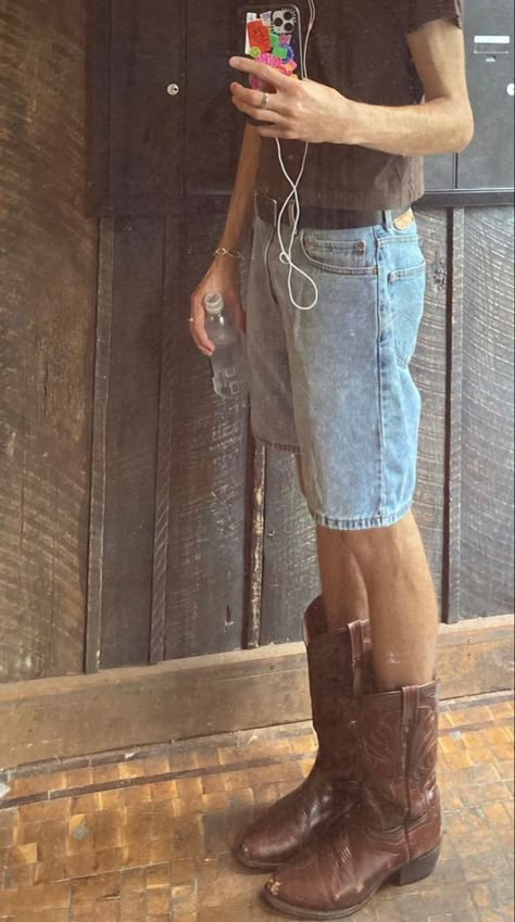 Western Outfit Men, Cowboy Boots Outfit, Mens Western, Something In The Way, Western Outfit, Summer Outfits Men, Mode Inspo, Bellini, My Profile