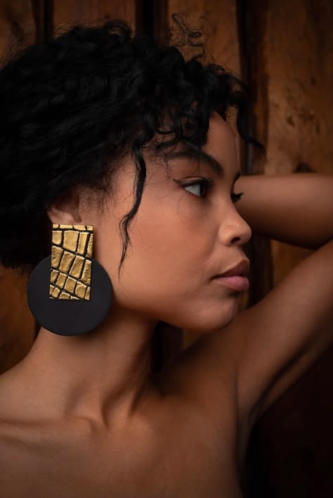 Big Statement Earrings, Bold Statement Jewelry, Boho Earring, Oversized Earrings, African Earrings, Big Hoop Earrings, Bold Jewelry, Snake Earrings, Earrings Geometric