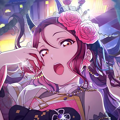 riko sakurauchi Riko Sakurauchi Icon, Love Live Pfp, Riko Love Live, Riko Sakurauchi, Stylish Artwork, Moe Anime, Rhythm Games, Love Live, Drawing Base