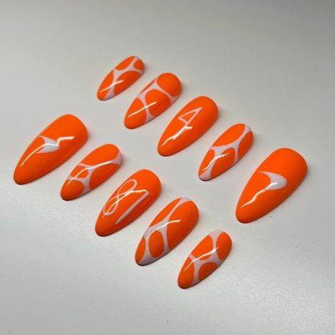 mclaren f1 inspired nails 🧡🏎️🏁 the perfect way to celebrate the championship 👀🤞 - #pressonnails #pressons #f1nails #mclarennails #mclaren #landonorris #ln4 #oscarpiastri #op81 F1 Nails Designs, F1 Inspired Nails, Mclaren Nails, F1 Nails, Racing Nails, Oscar Piastri, F1 Formula, Inspired Nails, Mclaren F1