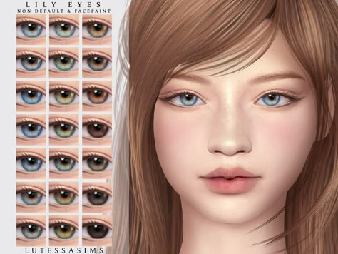 Sims 4 Non Default Eyes Cc, Sims Presets Eyes, Eye Contacts Sims 4, Sims 4 Eyes Non Default, The Sims 4 Default Eyes, Realistic Eyes Sims 4 Cc, Sims 4 Eye Default, Ts4 Default Eyes, Sims 4 Cc Eye Contacts