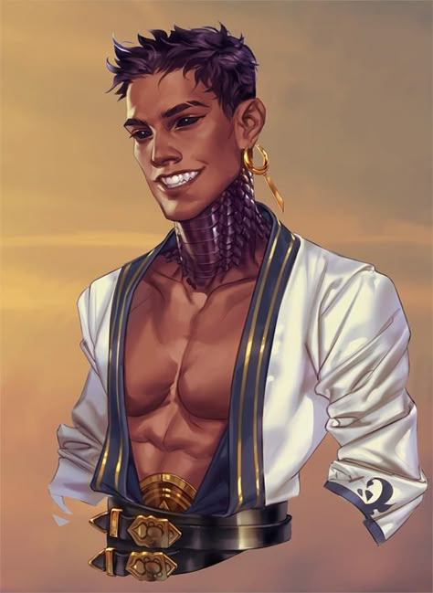 Yuan-ti Male, Yuan Ti, Style Cyberpunk, Dungeons And Dragons Characters, Dnd Art, Fantasy Male, Character Design Male, Fantasy Inspiration, Character Design References