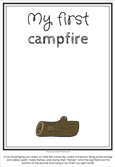 Handprint Campfire, Camping Theme Preschool, Abc Preschool, First Camping Trip, Camping With A Baby, Camp Crafts, Camping Signs, Handprint Craft, Handprint Crafts