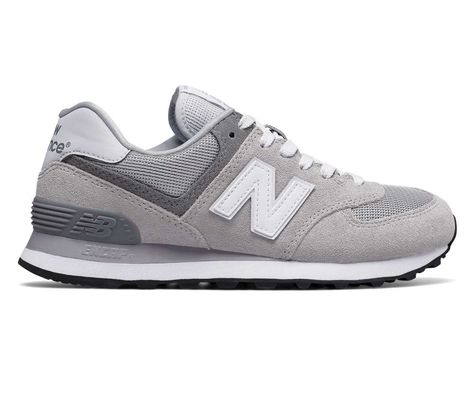 574 Core Plus, Overcast with Grey New Balance 574 White, Sneaker New Balance, Zapatillas New Balance, Air Max Thea, New Balance 574, New Balance Men, New Balance Sneakers, Black Leather Shoes, Grey Shoes