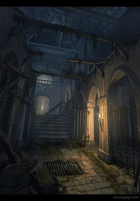 (Open rp) Whispering Screams hideout and Whispering Screams have many more camps… Prison Art, 다크 판타지, Fantasy City, Fantasy Setting, Fantasy Places, Wow Art, Fantasy Concept Art, Fantasy Rpg, 판타지 아트