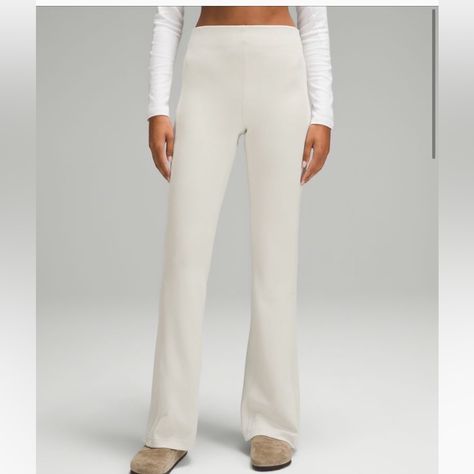 Bone Size 6 Sold Out Online Ribbed Flares, Lululemon Align Leggings, Flare Leggings, Lululemon Women, Womens Sweatpants, Tight Leggings, Travel Outfit, Flare Pants, Women's Leggings