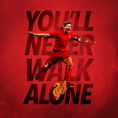 Social Network Posts on Behance Liverpool Wallpapers Art, Steven Gerrard Wallpapers, Gerrard Wallpaper, Liverpool Art, Gerrard Liverpool, Fantasy Football Champion, Liverpool Wallpapers, Fifa 17, This Is Anfield