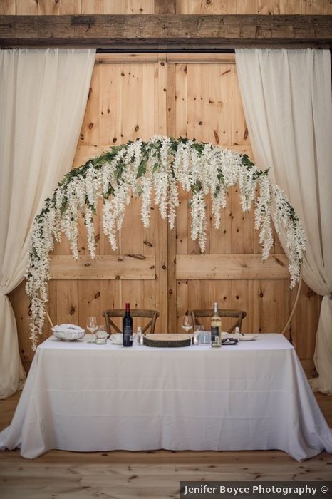 Arch Over Table Wedding, Circle Archway Wedding, Flowers On Circle Arch, Arch Decoration Wedding Simple, Bride And Groom Table Arch, Bride Groom Wedding Table, Round Wedding Arch Decor, Reception Circle Table Decorations, Wedding Ceremony Backdrop Circle