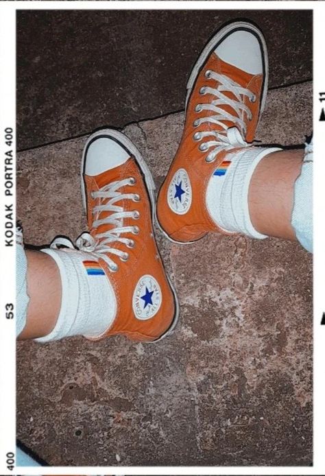 Orange All Star Converse Orange Converse Aesthetic, Converse Orange, Orange Converse, October Vibes, Converse Aesthetic, 2020 Aesthetic, Singer Dr, All Star Converse, Star Converse