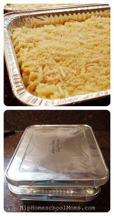 Eat or Freeze Collage - Hip Homeschool Moms Make Ahead Camping Food, Best Mac N Cheese Recipe, Make Ahead Freezer Meals, Cheese Food, Freezer Meal Prep, Macaroni N Cheese Recipe, Cooking For A Crowd, Camping Recipes, Freezer Cooking