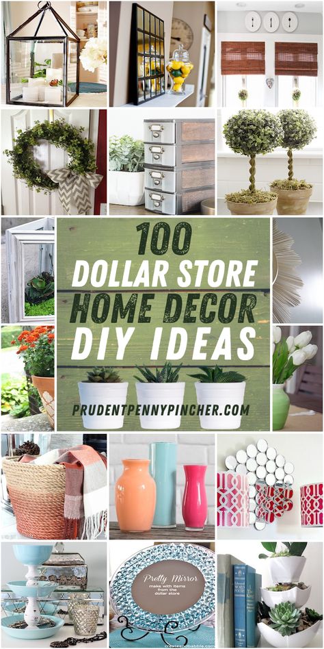 Decorate your home on a budget with these dollar store DIY home decor ideas. From farmhouse style wall art to rustic centerpieces, there are plenty of decorating ideas for the home to choose from. Diy Farmhouse Laundry Room Ideas, Diy Farmhouse Porch Decor, Rustic Diy Home Decor, Vintage Diy Projects Home Decor, Dollar Tree Rustic Decor Diy Projects, Diy Rustic Home Decor On A Budget, Dollar Tree Rustic Decor, Diy Dollar Store Crafts For Home Decor, Dollar Tree Diy Home Decor Wall Art