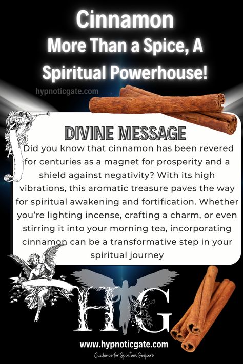 Cinnamon, a spice we often associate with cozy winter nights and delicious pastries, holds a profound spiritual significance. In the realm of spirituality, cinnamon is much more than a kitchen ingredient. It's a powerful tool that carries a high vibration, attracting positive energies and repelling the negative ones. This spice is believed to be a magnet for prosperity and good luck, making it a popular element in rituals aimed at financial wellness. Cinnamon Incense Meaning, Cinnamon Spiritual Uses, Cinnamon For Protection, Cinnamon Incense Benefits, Cinnamon Spiritual Meaning, Cinnamon Prosperity Spell, Cinnamon Meaning Witchcraft, Blowing Cinnamon In Doorway, Cinnamon Broom Meaning