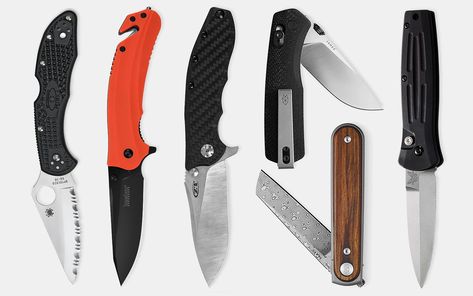 The 24 Best EDC Knives - GearMoose Best Pocket Knives, Edc Knife, Knife Making, Folding Knives, Be The Best, Pocket Knife, Quick Saves