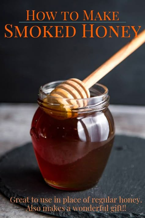 Herb Infused Honey, Smoked Honey, Flavored Honey, Honey Business, Honey Ideas, Honey Cocktail, Infused Honey, Honey Diy, Traeger Recipes