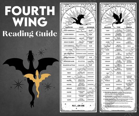 TheEmeraldMoonStudio - Etsy Fourth Wing Black Dragon, Fourth Wing Signet List, Dragons Fourth Wing, Fourth Wing Bookmark Printable, Fourth Wing Fanart Basgiath, The Gauntlet Fourth Wing, Fourth Wing Map, Forth Wings Characters, Fourth Wing Spicy Chapters