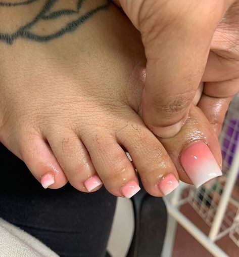 Acrylic Toes, Acrylic Toe Nails, Toe Nail Color, Pretty Toe Nails, Cute Toe Nails, Drip Nails, Ombre Acrylic Nails, Exotic Nails, Nail Swag