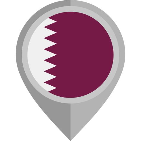 Qatar Icon Instagram Highlight, Country Flags Icons, Qatar Flag, Instagram Highlight Icon, Instagram Covers, Front Page Design, Icon Instagram, Red Monochrome, Flag Icon