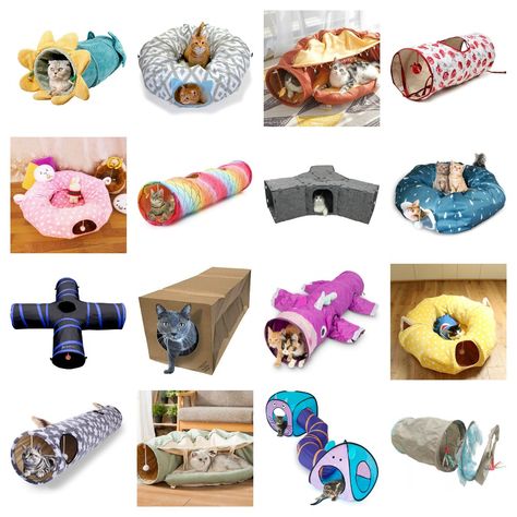 Unique Cat Tunnels Your Kitty Will Love! #meowAF, #Catbed, #Catbeds, #Catlover, #Catlovers, #Cattoy, #Cattoys, #Cattunnel, #Cattunnels, #Purrfect, #CatBeds, #CatTunnels, #Purrfection, #UniqueCatTunnels (via meow.af - Because you're meow as fluff) Unique Cat Bed, Cat Cube, Grey And White Cat, Cat Tunnel, Interactive Cat Toys, Cat S, Catnip Toys, Like A Cat, Unique Cats