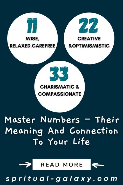 Master Numbers – Their Meaning And Connection To Your Life Numerology Master Numbers, Master Numbers, What's Your Number, Vibrational Frequency, Life Path Number, Soul Mate, Angel Numbers, Life Path, Life Purpose