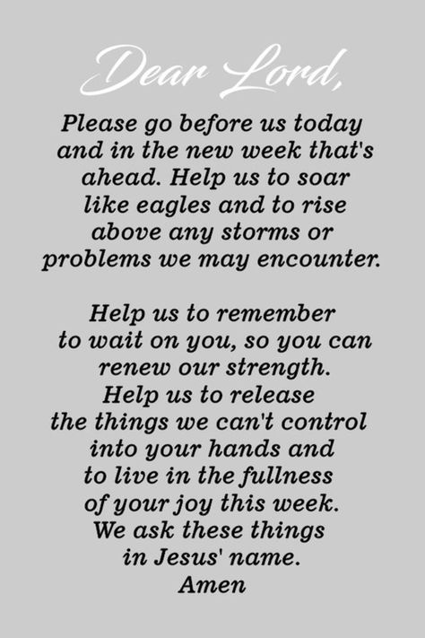 Monday Prayers To Bless Your Week Amen Image, Monday Prayers, New Week Prayer, Monday Morning Prayer, Monday Prayer, Powerful Morning Prayer, Prayer For My Family, Sunday Prayer, Family Prayer